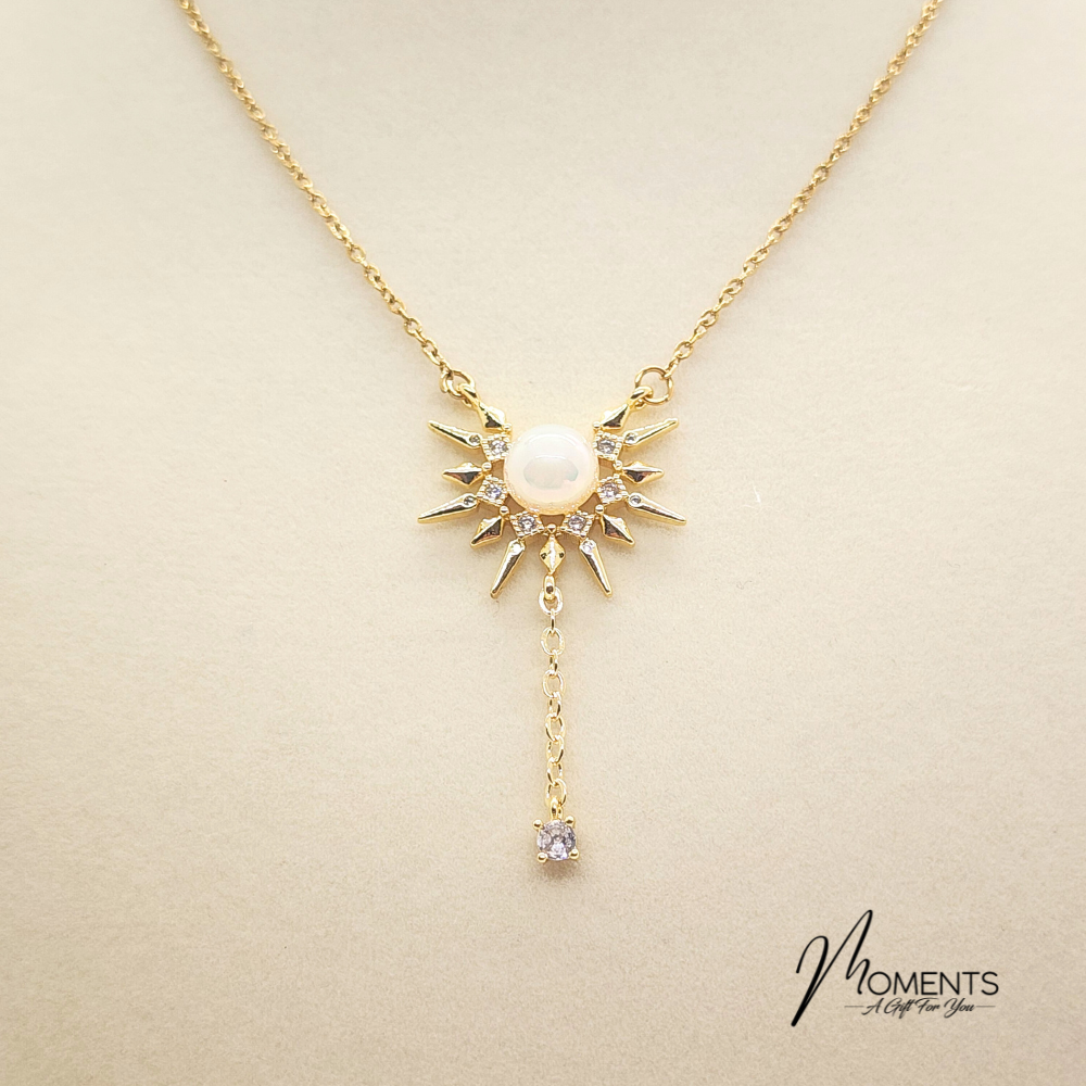 Celestial Sunburst Necklace