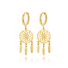 Dreamcatcher Hoop Earrings