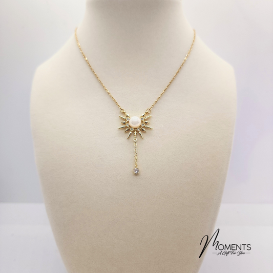 Celestial Sunburst Necklace