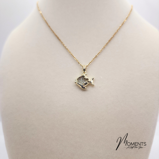 Fish Pendant Necklace