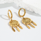 Dreamcatcher Hoop Earrings