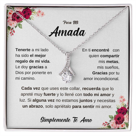 Hermoso Regalo Navidad | Regalo Para Holidays | Regalo Para Esposa | Cadena De Amor Para Mujer