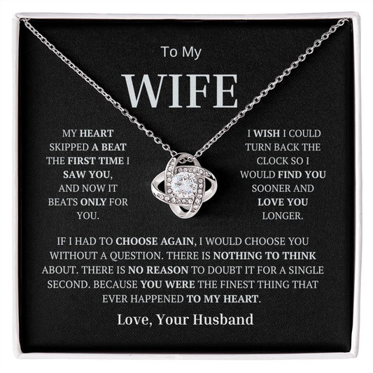 Necklace gift for wife | Gift for wife | Necklace to my wife| Anniversary Gift