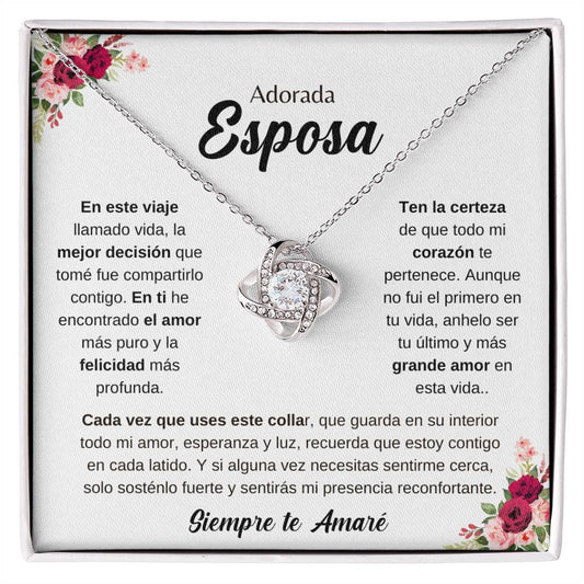 Collar Para Mi Esposa | Regalo Para Esposa | Regalo de Cumpleaños Para Esposa |  Regalo de Aniversario