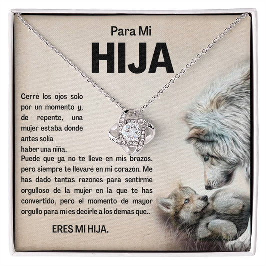 REGALO PERFECTO PARA ELLA | COLLAR NUDO DE AMOR