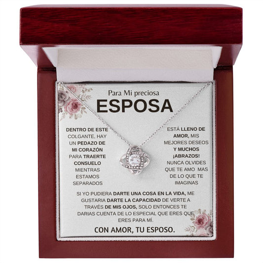 Preciosa Esposa| Cadena Para Mi Esposa | Regalo Para Mi Esposa