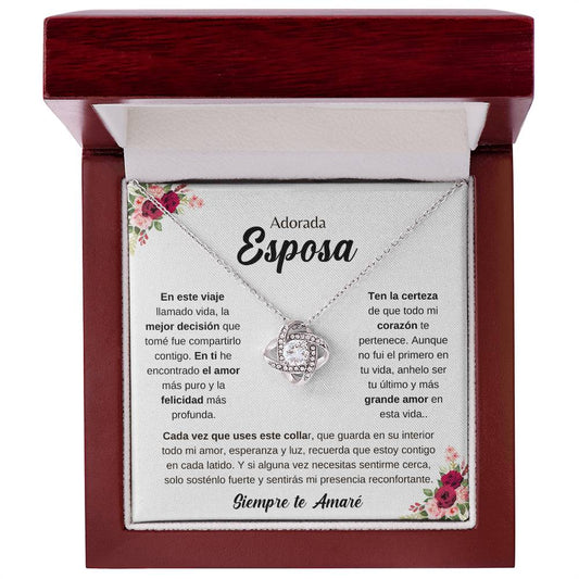 Collar Para Mi Esposa | Regalo Para Esposa | Regalo de Cumpleaños Para Esposa |  Regalo de Aniversario