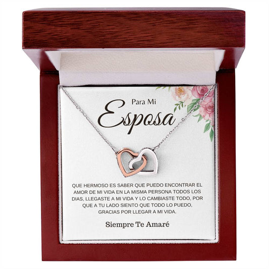 Regalo de amor para mi Esposa | Cadena Para Mujer