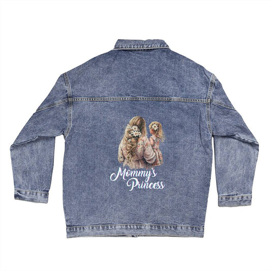 Oversized Women's DTG Denim Jacket