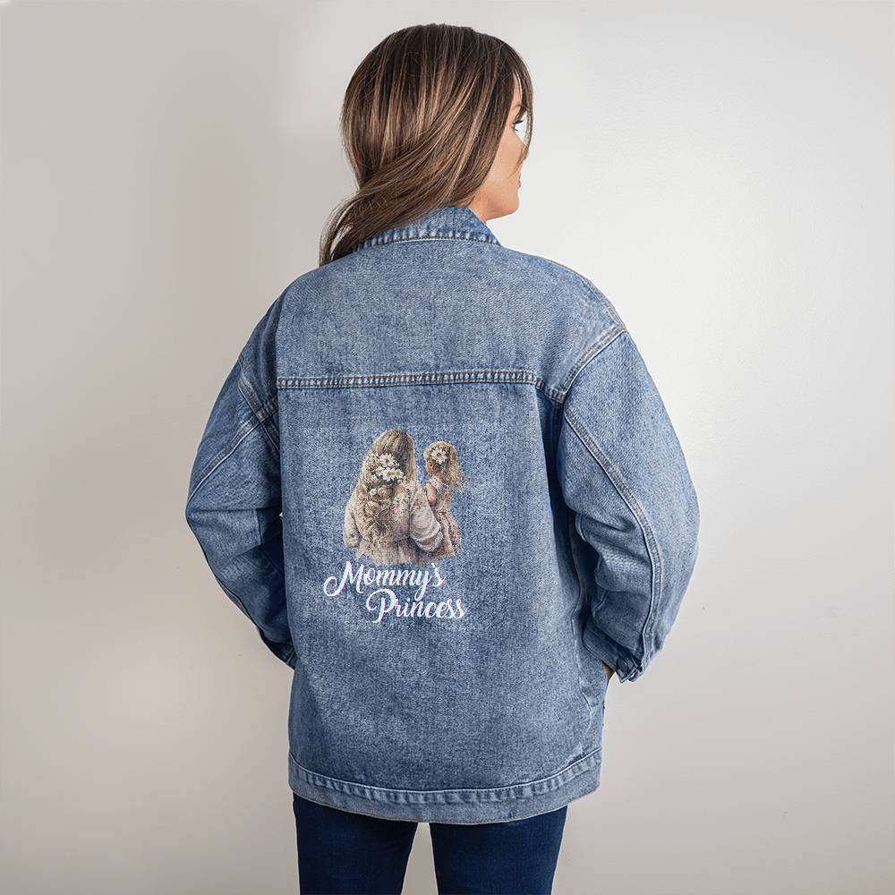 Oversized Women's DTG Denim Jacket