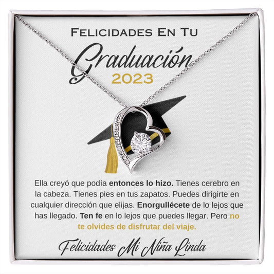 Collar de Corazón Para Graduación | Graduación 2023