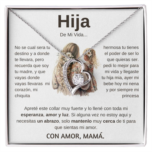 Regalo para mi Hija |Regalo de Amor para mi Hija | Regalo Para Cualquier Ocasion | Cadena Para Hija