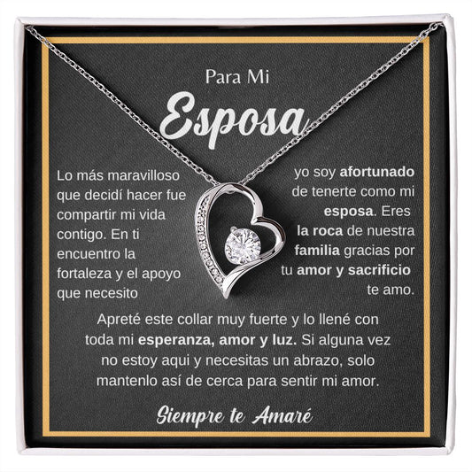 Regalo para mi Esposa | Cadena Para Mi Esposa | Regalo Para Mi Esposa | Aniversario