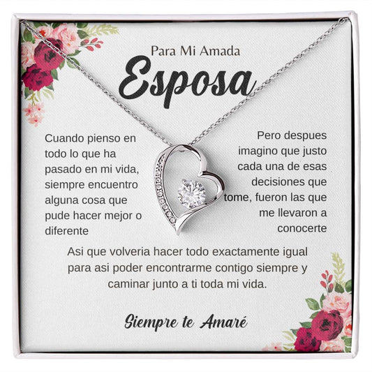 Regalo Para Esposa | Cadena de Amor Eterno | Aniversario