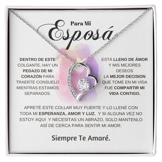 Collar Para Mi Esposa | Regalo Para Esposa | Regalo Dia De San valentin | Regalo de Aniversario