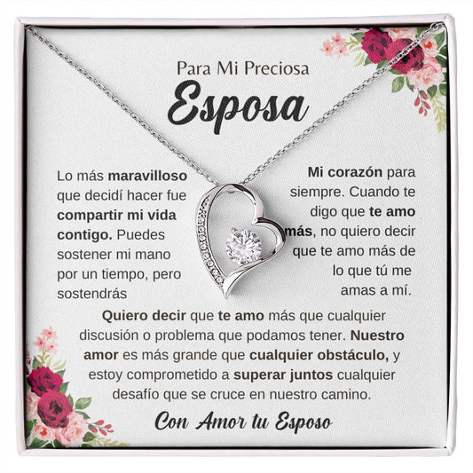 Regalo para mi Esposa | Cadena Para Mi Esposa | Regalo San Valentin