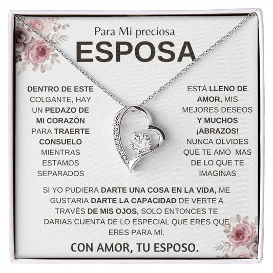 Para Mi Preciosa Esposa| Cadena Para Mi Esposa | Regalo Para Mi Esposa | Aniversario