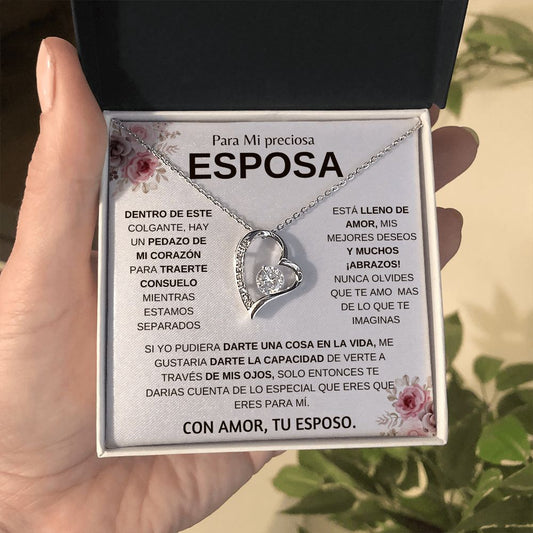 Para Mi Preciosa Esposa| Cadena Para Mi Esposa | Regalo Para Mi Esposa | Aniversario