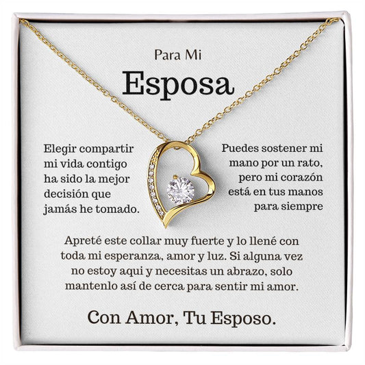 Hermoso Regalo Para Tu Esposa | Cadena Para Mujer