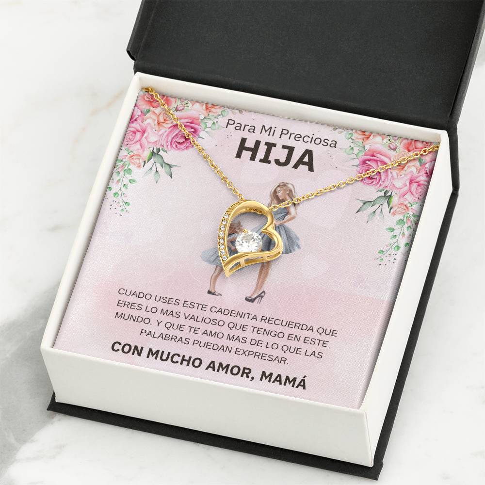 REGALO DE AMOR PARA HIJA | COLLAR AMOR ETERNO