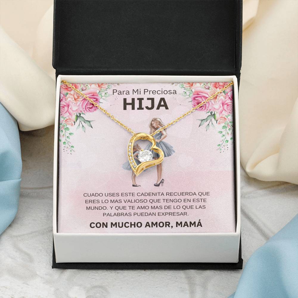 REGALO DE AMOR PARA HIJA | COLLAR AMOR ETERNO