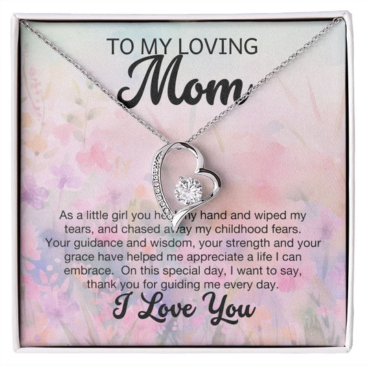 To My Loving Mom Necklace Gift | Gift for Mom | Mother's  Day